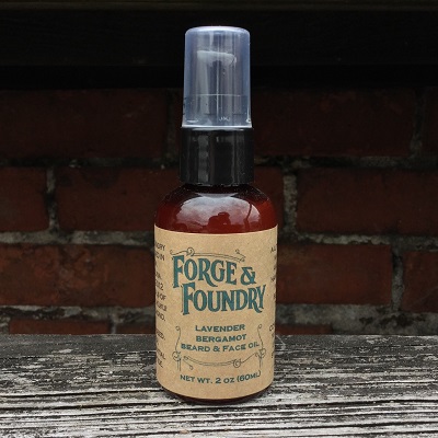 Forge & Foundry Beard Oil, which is also safe for the skin, is available at Bloke Apparel & Supply. (Port City Daily Photo/COURTESY OF BLOKE APPAREL & SUPPLY)