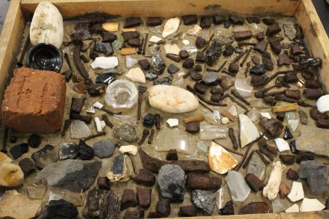 A look at some of the unearthed artifacts. The washing and documenting will take several months to complete.