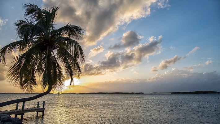 The sunset from Islamorada. All photos courtesy T.J. Drechsel