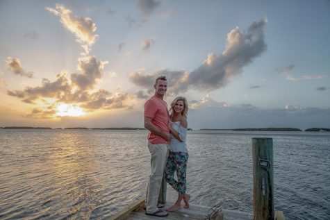 Wilmington photographer T.J. Drechsel, left, and his girlfriend Katherine Hough watching the sun set in Islamorada. All photos courtesy T.J. Drechsel