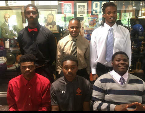From top left: Malcolm Hill, Javeon Hall, Lamont Howard From bottom left: Jahann Simmons, Jyre Taylor