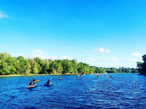 Take a peaceful kayaking (or stand-up paddleboard) trip alongside each other down the Catawba River. (Port City Daily photo/COURTESY U.S. NATIONAL WHITEWATER CENTER)