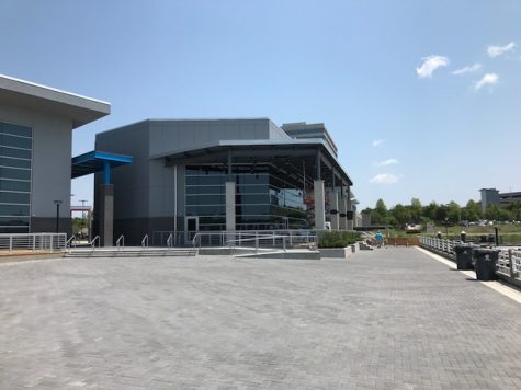 Blackfinn Ameripub, located on Pier 33 along the downtown Wilmington riverwalk. The restaurant will open this Saturday. (Port City Daily photo / BENJAMIN SCHACHTMAN)