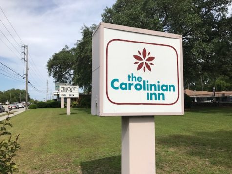 The Carolinian Inn on Market Street has been targeted by the district attorney and Wilmington Police as a nuisance hotel. (Port City Daily photo/BEN SCHACHTMAN)