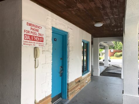 Employees at the Carolinian on Friday declined to comment, referring questions to the owners they said worked the overnight shift. (Port City Daily photos/BEN SCHACHTMAN)