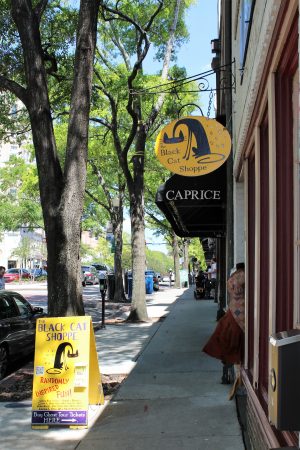 The Black Cat Shoppe saw a profitable weekend after the 'One Tree Hill' convention came to town. (Port City Daily photo/CORY MANNION)