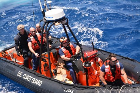 Zodiac boat teams from the Cutter Diligence also took part in operations, according to the Coast Guard. (Port City Daily photo / COURTESY US COAST GUARD)