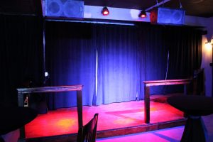 The thing Brezinski says he's most proud of, is the new, intimate concert venue, tucked at the back of the second floor. (Port City Daily photo/CORY MANNION)