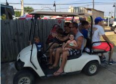 Carolina Beach officials discussed the need to regualte the amount of passengers allowed on golf carts (Photo courtesy of Carolina Beach)