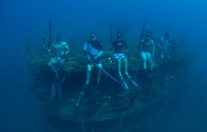 Sam Blount, owner of Front line Freediving, is working to raise the money necessary to sink a ship 36 miles offshore of the Cape Fear coast. (Port CIty Daily photo/COURTESY SAM BLOUNT)