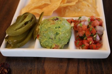 The basics of street food: pickled jalapenos, guacamole, pico de gallo. Alejandro Hernandez said restaurant wanted to preserve the classics, while also experimenting with things like a norteño guacamole - made with chicharrón and roasted corn. 