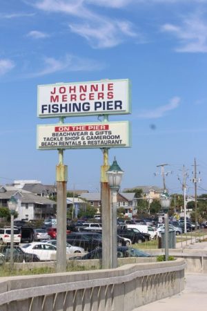 The land is located across from Johnny Mercers Pier (Port City Daily photo/MICHAEL PRAATS)