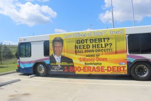 Wave Transit offers local business a chance to advertise on the interior and exterior of buses in Wilmington 