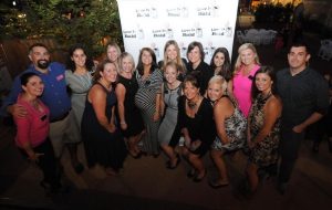 Love is Bald Fashion Show volunteers. (Photo courtesy Love is Bald)