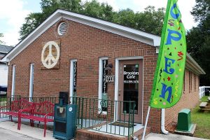The Brooklyn Café, located at 704 N. 4th St. in the downtown Brooklyn Arts District, offers simple, homemade breakfast pastries, specialty coffees, as well as a selection of craft beer and wines. (Port City Daily photo/CORY MANNION)