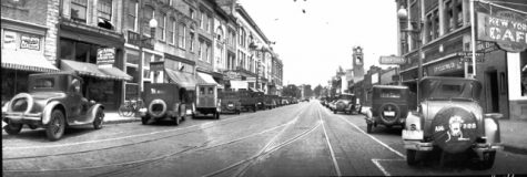 The 'Feast of the Pirates,' was held in Wilmington between 1927 and 1929, you can see the flying pirate on the left side of Princess street here, looking north. 222 Princess street is visible on the right at the end of the road. Also: chopped suey. (Port City Daily photo / COURTESY JAMES GOODNIGHT)