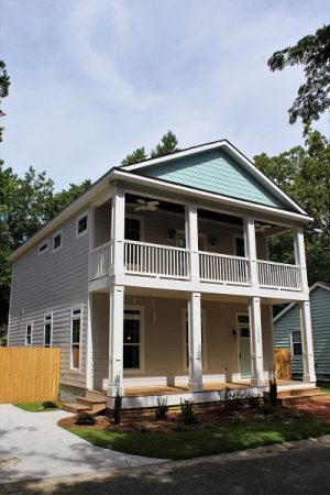 1226 Hill St. is the first new home constructed on this street in 100 years. (Port City Daily photo/CORY MANNION)