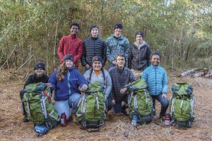 The nine participants in the NCOAE Alaska trip attend Hanover, Hoggard, and Laney High Schools. (Port City Daily photo / courtesy of NCOAE)