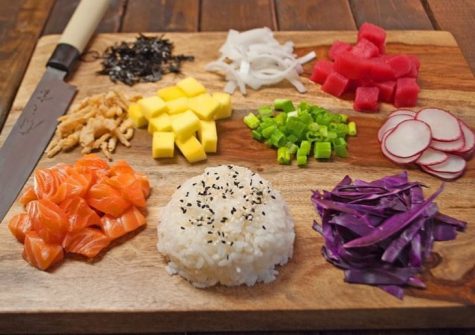 Not unlike the 'build-your-own' options popular at burrito and Mongolian grill restaurants, Nakedfin plans to offer 'build-your-own Poke bowls' from a range of grains, vegetables and seafood. (Port City Daily photo / COURTESY RITCHIE HART)