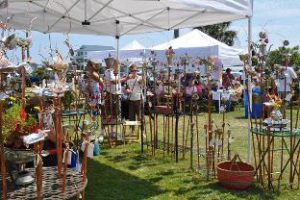 The festival will feature more than 120 vendors, offering handmade works of art ranging from paintings and photographs, to works of pottery, stained glass, wood and metal work, as well recycled art and jewelry. (Port City Daily photo/COURTESY OAK ISLAND ART GUILD)