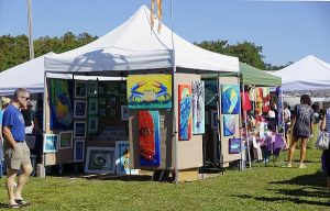 Now in its 28th year, the annual festival is held each year by the Oak Island Art Guild, a non-profit group dedicated to supporting area artists. (Port City Daily photo/COURTESY OAK ISLAND ART GUILD)