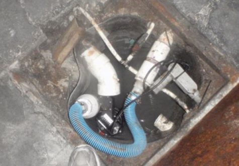 Faulty sewage drainage at the Blue Eyed Muse. (Port City Daily photo / COURTESY WILMINGTON INSPECTION GROUP)
