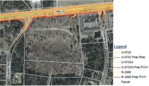 A proposed development located in Pender County will consist of a grocery store, restaurants, and retail (Port City Daily photo/COURTESY PENDER CO.)