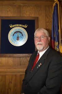 Bladen County Board of Commissioners Chairman Charles Ray Peterson. (Port City Daily / FILE PHOTO)