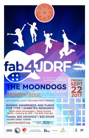 (Port City Daily photo/COURTESY FAB4JDRF)