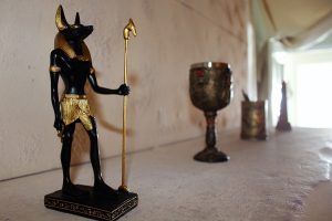 'Locals say he fell victim to the curse of the Pharaohs, which is that if you enter the Pharaoh's tomb, you can only exit the Pharaohs exit. The problem is, no one knows where the exit is, and it's up to you to figure it out...otherwise you get cursed.' (Port City Daily photo / CORY MANNION)