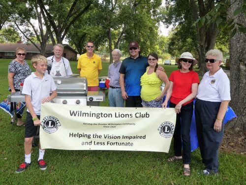 A new grill for Lions Cottage at Boys and Girls Home of NC