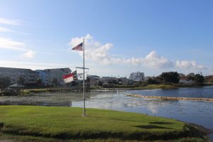 The dredging project in Carolina Beach was supposed to remove 83,000 cubic yards of material to allow for a greater storm water capacity (Port City Daily Photo/MICHAEL PRAATS)