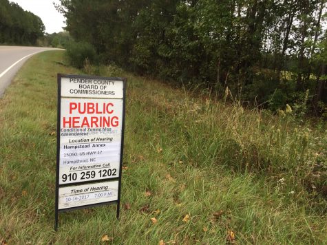 A public hearing in front of Pender County Commissioners will be held Monday, October 16. (Port City Daily photo / MICHAEL PRAATS)