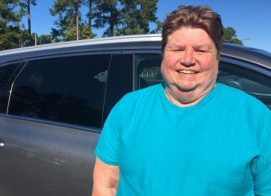 Marie Wilson, a retired oncology nurse, found out she had breast cancer through a mammogram in August 2014 (Port City Daily photo / KAISEY SKIPPER)