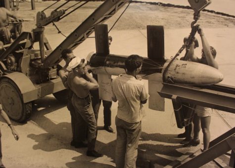 Loading a prototype rocket. (Port City Daily photo / COURTESY DAVID STALLMAN)
