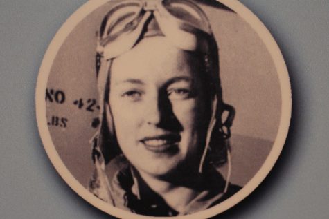 Photo of Pilot Cornelia Fort , who died March 21, 1943, at a Texas WASP airbase. She was the first women pilot killed in American military service. (Port City Daily photo / MISSILES AND MORE MUSEUM)
