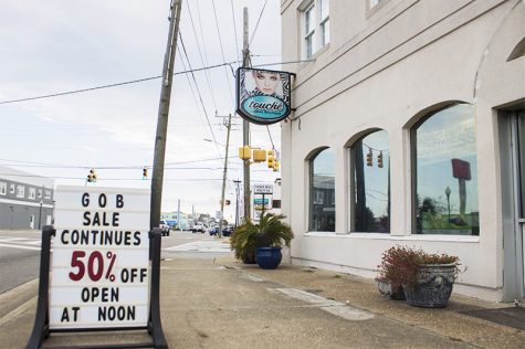 Items are still available in Touché for fifty percent off until they permanently close on Halloween to prepare for new owners. (Port City Daily photo / JOHANNA FEREBEE)