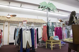 The clothing Touché offers can be described as "casual beachy" according to current owner James Allen. (Port City Daily photo / JOHANNA FEREBEE)