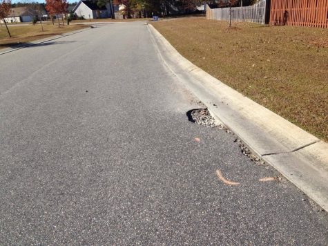 Brunswick County is requiring upgrades to road conditions in Lanvale Forest before approving new building permits (Port City Daily photo/MICHAEL PRAATS)