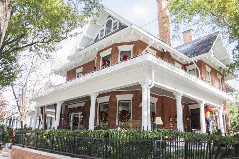 The historic, McClammy-Powell house on 423 South Front Street was built in 1914 and is a frequent stop on historic home tours in the area. (Port City Daily photo/ JOHANNA FEREBEE)