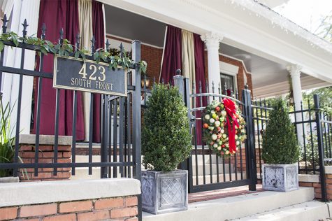 The historic, McClammy-Powell house on 423 South Front Street was built in 1914 and is a frequent stop on historic home tours in the area. (Port City Daily photo/ JOHANNA FEREBEE)