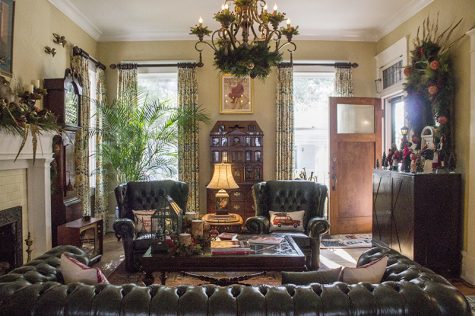 Almost all of the furnishings were previously owned by the couple, who had always wanted to live in a&nbsp;historic home. (Port City Daily photo/ JOHANNA FEREBEE)