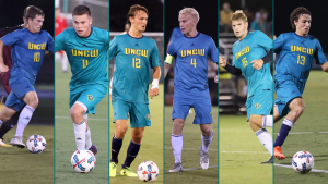 UNCW 2017 NCCSIA All-State Team honorees (Port City Daily photo/ Courtesy UNCW Athletics)
