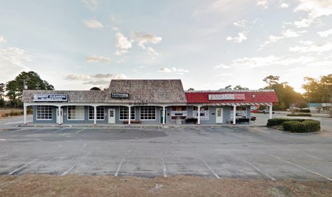 The applicant for the development wrote the shopping center on South Kerr is "obsolete" and "under-utilized" as justification for requesting the property to be rezoned. (Port City Daily photo / COURTESY OF GOOGLE MAPS)
