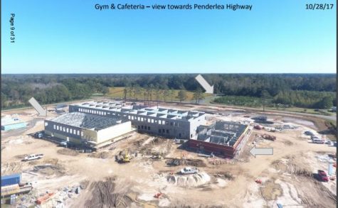 Progress pictures from Penderlea K-8 in Pender County (Port City Daily photo/COURTESY PENDER COUNTY)