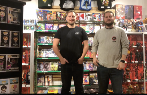 Brothers Jake and Ben Motsinger are the owners of Memory Lane Comics in Wilmington. They weighed in on the recently announced purchase of Fox by the Walt Disney Company&nbsp; (Port City Daily photo / MICHAEL PRAATS)