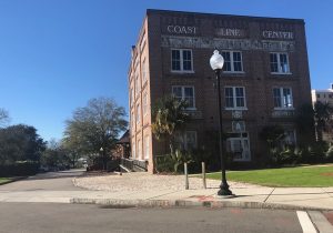 The seven-story Aloft Coastal Hotel, would be adjacent to the Coastline Convention Center (Port City Daily photo / MICHAEL PRAATS)