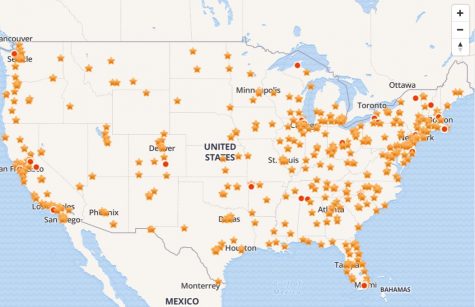 Approximately 600 protests are planned at Verizon stores around the nation, including one in Wilmington. (Port City Daily photo / COURTESY MARK STANLEY)