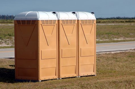 The portable toilets at Carolina Beach's Freeman Park have been in disarray after park users dump everything from sharks to chicken bones in the toilets (Port City Daily photo/FILE)