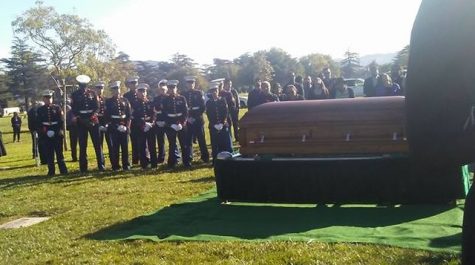 Edwin Estrada was buried with military honors on Dec. 1, 2017. (Port City Daily photo | COURTESY ELIZABETH RODRIGUEZ)